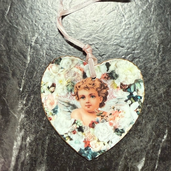 THE BRADFORD EDITIONS “Purity” and “Loving Kindness” Ornaments #1815A - Picture 5 of 10